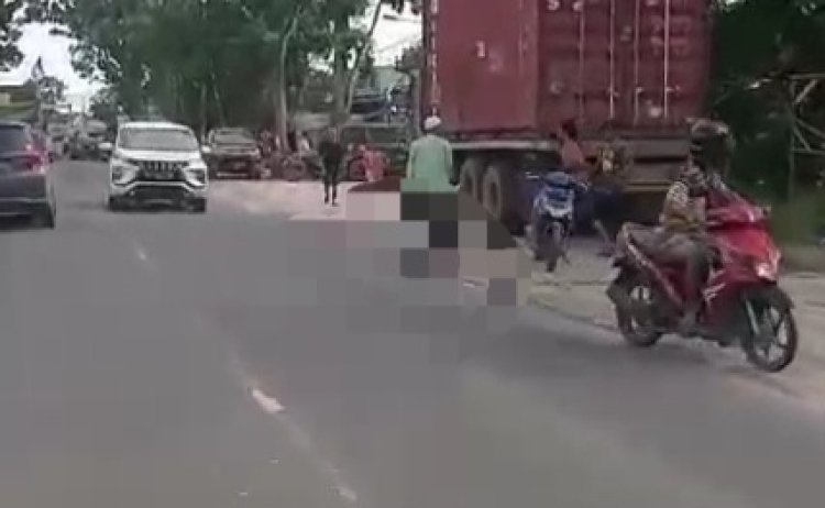 Akhir Dari Serunya Permainan Bocah Yang Terlindas Truk Di Kota Pangkalan Bun