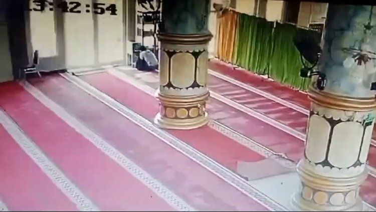 Maling Nekat Pembobol Kotak Amal di Masjid Nurul Jannah Pangkalan Bun